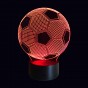 3D Светильник Футбол 15952-3-10